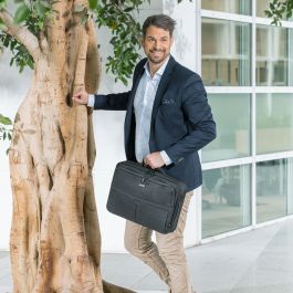 DICOTA Multi Sac Messenger pour Ordinateur Portable 15-17.3" Noir