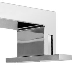 Emuca Spot LED pour miroir de salle de bain Virgo (AC 230V 50Hz), 6 W, Chromé, Plastique