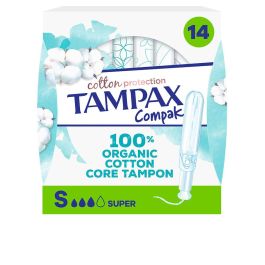 Tampax Tampons Super 100% Coton Biologique, Pack de 14 Unités, Protection MotionFit Anti-Fuites Precio: 5.5899996. SKU: B15LY8Q2HJ