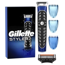 Gillette Styler Tout-en-un : Coupe, Rasage et Finition des contours - Homme, 4 unités