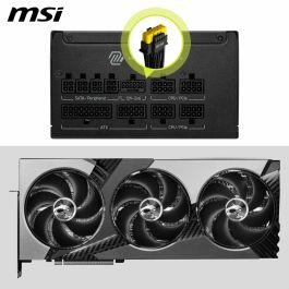 Bloc d’Alimentation MSI 306-7ZP1B21-CE0 1000 W 80 Plus Gold ATX