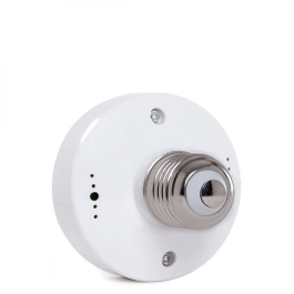 Juego 4 Portalámparas Inteligente E27 Mando a Distancia