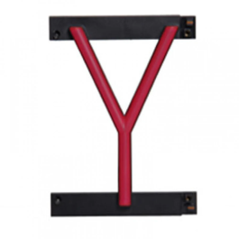 Green Ice Lettre LED Néon L:105mm H:161mm P:38mm