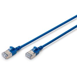 DIGITUS Patchkabel CAT 6A F/FTP Slim 2,00m blau