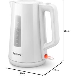 Bouilloire électrique - PHILIPS - HD9318/00 - Collection Daily - 1.7L - 2200W - Blanc