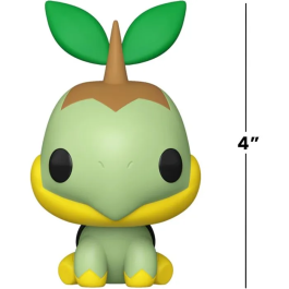 Funko Pop! Vinyle - Tortipousse Pokémon - Figurine de Collection Officielle en Vinyle - Funko