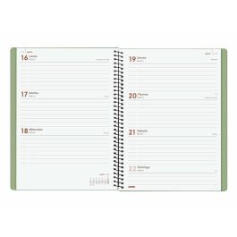 Agenda Finocam MY Vert A5 15,5 x 21,2 cm 2026