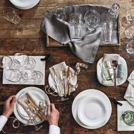 Bormioli Rocco Ensaladera Parma en Verre Blanc 24 cm