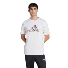T-shirt à manches courtes homme Adidas Photo Logo Blanc 15-16 Ans