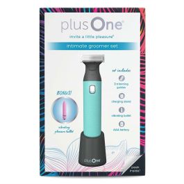 plusOne Tondeuse Intime Femme avec 3 Lames et Lumière LED, 1 unité