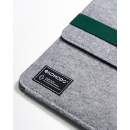 Housse d'ordinateur portable Ekomodo Hazi Gris 15"