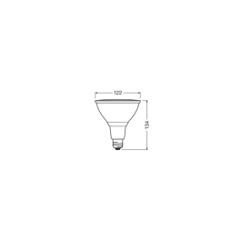 Ledvance [LVE-4099854067808] Ampoule LED Spot E27 13,5W 1035Lm 2700K IP65