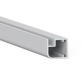 HERRAJES ALK Profil Aluminium Nadir.2020 3,25M Argent Mat pour Vitrines Sans Jonquillo