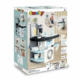 Smoby Lavadero Infantil Rowenta 3032163303206 Jeu d'imitation avec 17 accessoires réalistes