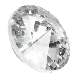 Q&Q Bouton Cristal Diamond Conique Ø25