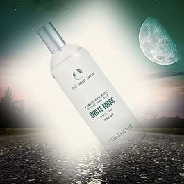 The Body Shop Brume Corporelle Musc Blanc 100 ml - Parfum Floral Vif, Aldéhydes, Jasmin, Musc Vegan