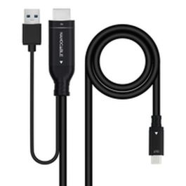 Câble USB-C vers HDMI NANOCABLE Noir 1,8 m