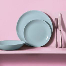 Plato Postre Vidrio Opal Diwali Paradise Luminarc 19 cm