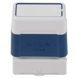 Timbre Brother Monture 14 x 38 mm Bleu (6 Unités)