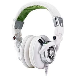 Thermaltake TteSPORTS DRACCO - Casque Gaming avec Micro sur Fil - Fréquence 10-22000 Hz - Connexion 3,5 mm - Couleur Vert et Blanc