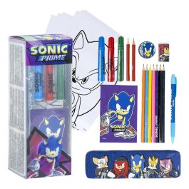 Ensemble de Papeterie Sonic 24 Pièces