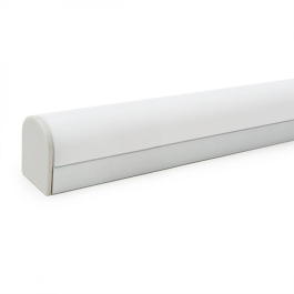 Greenice Profil Aluminium Curvé pour Tira LED Plafond/Suspendu Difusor Opal LLE-ALP027 x 2M
