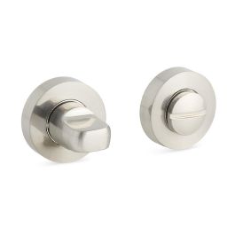 DUVER Muletilla Desbloqueo Zamak Ø35 Modelo Beko Nickel Satiné