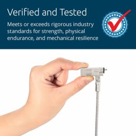 Kensington Câble de sécurité Slim NanoSaver 2.0 à clé, 1,83 m, Nano, Argent, Acier inoxydable