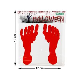 Autocollant Décoratif Halloween Pied Ensanglanté en Gel 17x18 cm - Pour Fenêtre, Sol ou Mur - Décoration Effrayante Precio: 10.5. SKU: B1KLD2K6HF