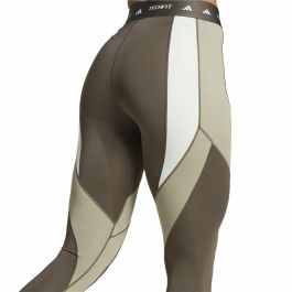 Leggings de Sport pour Femmes Adidas Techfit 7/8 Colorblock Gris