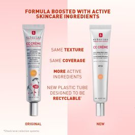 Erborian CC Cream SPF30 Doré 40 ml - Hydratation 24h, Éclat Naturel et Protection Solaire