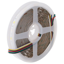 Tira LED SMD5050 RGB/CCT 14,4W/M 140Lm/W 24VDC IP20 Rouleau 5M