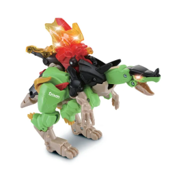 VTech Switch & Go Dinos Combo Spinops - Super Spinosaure 2 en 1 Transformable et Lumineux - Jouet pour Enfants 4 ans et plus - Français