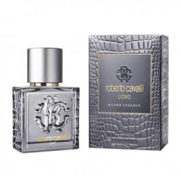 Parfum Homme Uomo Silver Essence Roberto Cavalli EDT (40 ml) (40 ml)