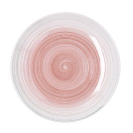 Assiette plate Quid Velvet Rose Céramique Ø 27 cm (12 Unités)