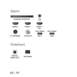 Philips 43PUS7800 Smart TV QLED 43 pouces 4K UHD HDR10+ 3xHDMI AAAUF37952