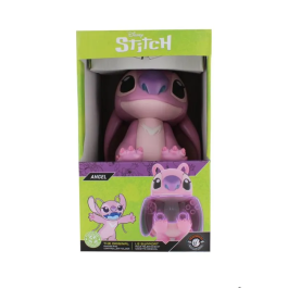 Exquisite Gaming Cable Guys - Figurine-Support Stitch Angel (Disney Lilo & Stitch) - Support de manette, télécommande ou smartphone pour PS5, Xbox Series X|S, Switch - 20 cm