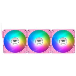 120mm Thermaltake CT120 EX ARGB Sync PC Cooling Fan Pink 3 Pack