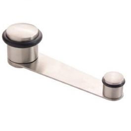 HERRAJES ALK Tope Puerta Doble C/Retenedor Inox201 Largo Total 105Mm. Entre Ejes 85Mm. Precio: 12.5900004. SKU: B1HSRQNF6S