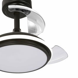 Ventilateur de Plafond avec Lumière CristalRecord Noir 35 W 1000 Lm (3000 K) (4000 K)