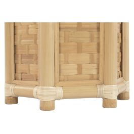 Cache-pot Home ESPRIT Bambou Rotin Tropical 46 x 40 x 40 cm