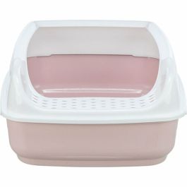 Bac à litière pour chats Trixie Delio Blanc Lila Plastique 38 × 20 × 50 cm