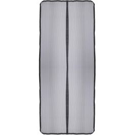 Moustiquaire Progarden Magnétique 2 Pièces Portes Fibre de Verre Noir (50 x 220 cm)