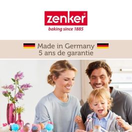 Zenker Jeu de 2 bandejas extensibles pour four - Noir métallisé - 37 à 52 x 33 cm