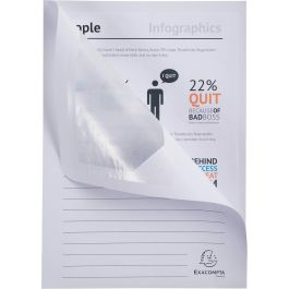 Sous-dossier Exacompta Forever Blanc A4 100 Pièces (4 Unités)