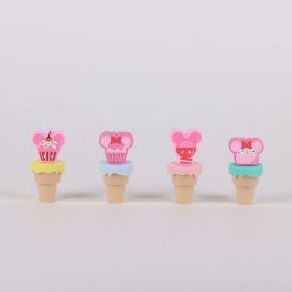 boîte de marqueurs Minnie Mouse Rose 5 Pièces