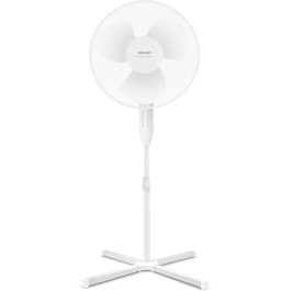 Sencor SFN 4010WH Ventilateur sur pied 40 cm, 40 W, 3 vitesses, oscillation 90°, hauteur réglable 104-127 cm, débit air 53 m3/min Precio: 55.728. SKU: B1D7HRMKEQ