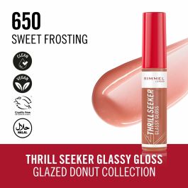 Brillant à lèvres Rimmel London THRILL SEEKER Nº 650-Sweet Frosting 6 ml