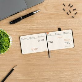 Agenda Finocam MÍNIMAL TEXTURA Noir Mini 10,4 x 7,3 cm 2026