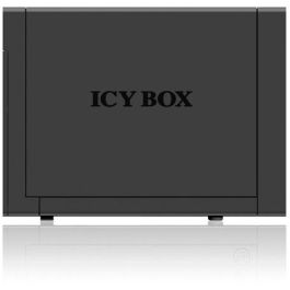 ICY BOX IB-RD3620SU3 Station RAID USB 3.0 et eSATA pour 2 disques durs 3.5" SATA II/III, RAID 0/1/JBOD, boîtier bureau en aluminium noir